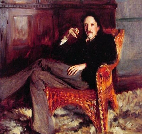Robert Louis Stevenson by Sargent, John Singer Sargent